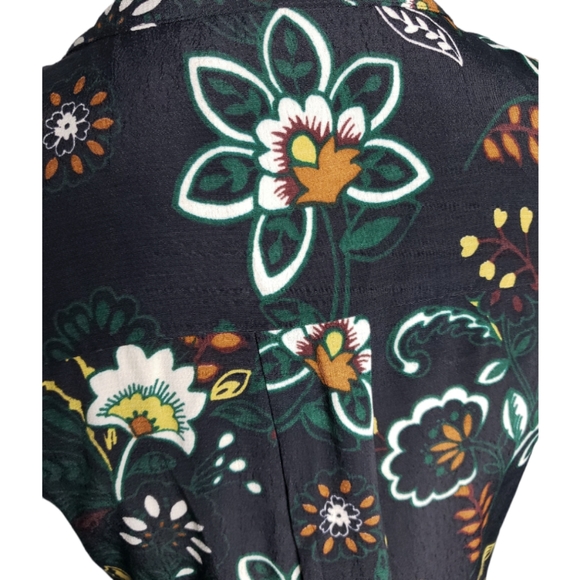 Midi Skeeveless Summer Marks & Spencer Floral Viscose Shift Dress UK size 10 - Picture 6 of 6